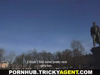 Tricky Agent - Shy cutie fucks like a slut