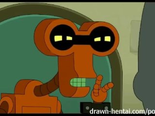 Futurama Hentai - Shower threesome