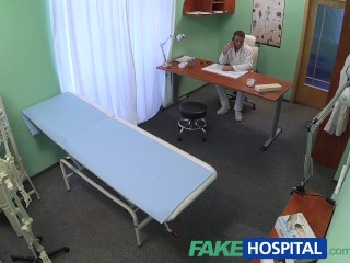 FakeHospital Sexy patient likes it from behind with her new doctor