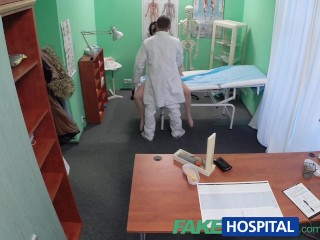 FakeHospital Sexy patient likes it from behind with her new doctor