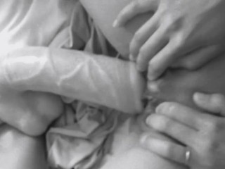 Hanna Nguyen struggles with huge dildo