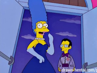 Simpsons Porn - Marge and Artie afterparty