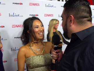 PornhubTV Asa Akira Red Carpet 2015 AVN Interview