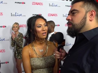 PornhubTV Asa Akira Red Carpet 2015 AVN Interview