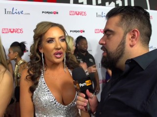 PornhubTV Richelle Ryan Red Carpet 2015 AVN Interview