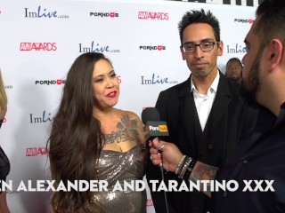 Weirdest Thing You Masturbated To? 2015 AVN Red Carpet Interviews PornhubTV