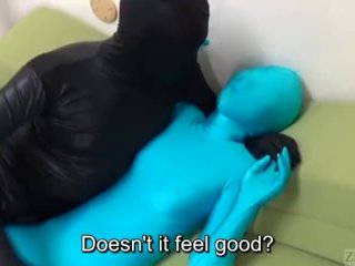 Subtitled Japanese ZENTAI fingerbanging to orgasm