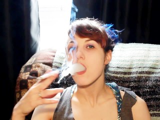 Smoking menthol in the sun