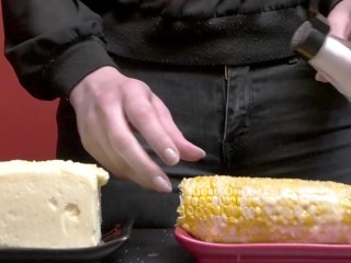 huge group of kernels takes buttery load