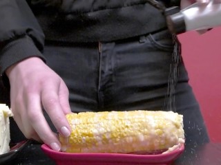 huge group of kernels takes buttery load