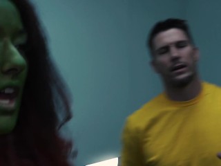 Gamora Fucks Star-Lord Hard Aboard the Milano - Gnardians of the Galaxy SC1