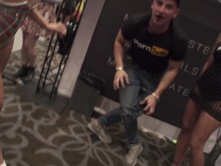 VITALY ZD AT AVN 2016 WITH JYNX MAZE AND ANYA IVY INTERVIEWS