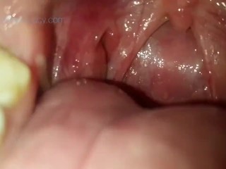 VERY Sexy Redhead's HUGE Mouth POV