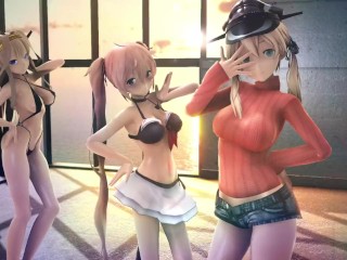 [MMD] HMKJ (Printz, Murasama, Kongo)