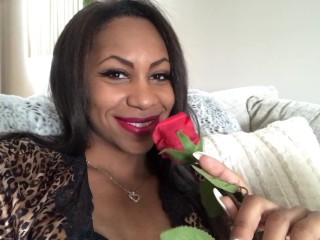 ASMR - Kissing You - Black Stockings - EbonyLovers