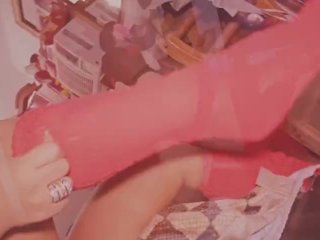 Beautiful woman shows how she exercises her perfect body #2