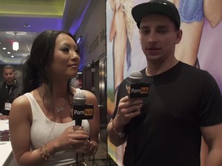 AVN 2016 Asa Akira and Jessy Jones Interviews