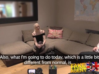 FakeAgentUK Dirty agent gives anal creampie to hot submissive blonde