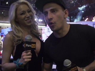 AVN 2016 - Katie Morgan and Elsa Jean Interviews