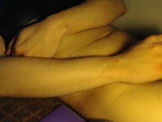 SISSY GOONING 2 DAYS ON STIMS FINALLY CUMS -- PAJA PARA PAJERAS