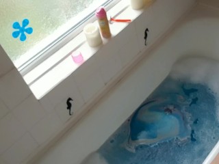 Fairy Bath Boobs Booty wiggle PAWG showoff and cum