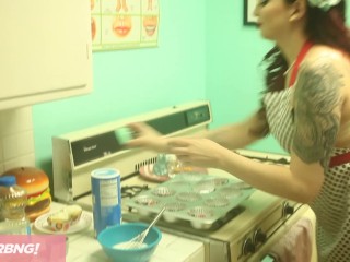 FULL SCENE - Hot Tattooed Lesbians Licking Ass & Rimming