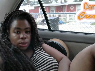 Smoking Playing With My Wet Pussy In The Car - Cami Creams