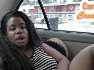 Smoking Playing With My Wet Pussy In The Car - Cami Creams