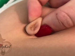 Close Up Belly Button Play Innie to Outtie HD
