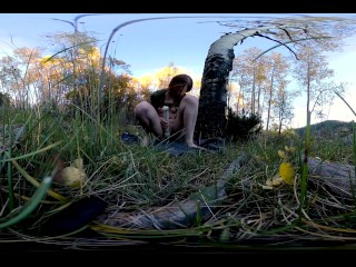 Testing Out A Bad Dragon Dildo. 360VR 