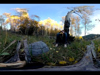 Testing Out A Bad Dragon Dildo. 360VR 