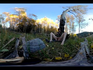 Testing Out A Bad Dragon Dildo. 360VR 