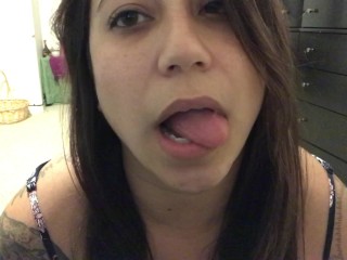 I want your big fat hard dick in my mouth and asshole - ASMR