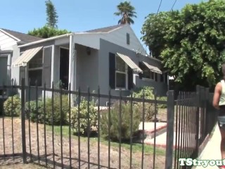 Wanking ts amateur filmed at casting