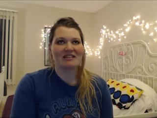 Dirty talking BBW masturbates after sex ed Voyeur webcam chat.