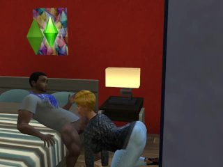 she sucking Crip dick sims 4