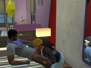she sucking Crip dick sims 4