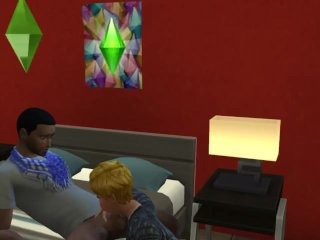 she sucking Crip dick sims 4