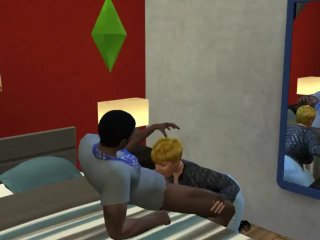 she sucking Crip dick sims 4