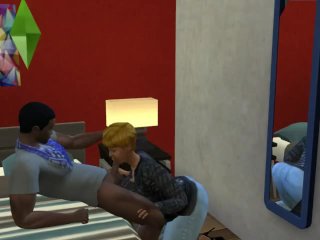 she sucking Crip dick sims 4