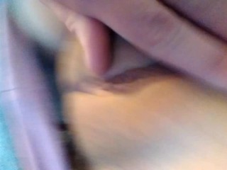 My morning Masturbation with mascara