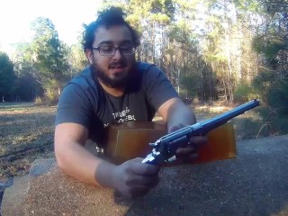 Proper Six-Gun for a Gunslinger ? - Stainless Remington 1858 Pietta Pistol