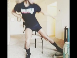 TsMadison- that girl burlesque boy dance