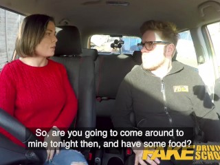 Fake Driving School Jealous learner with great tits wants hard fucking