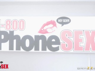 Brazzers Presents 1800 Phone Sex Line: 9, Clea Gaultier