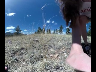 Giantess Pissing Outdoors 360vr