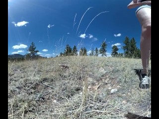 Giantess Pissing Outdoors 360vr