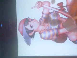 Cum on Ness Genderbend