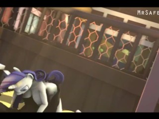 Archived - MLP OC x AppleJack and Rarity Impregnation