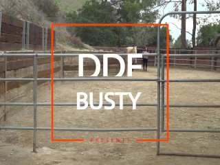 Missy Martinez & Lylith Lavey Are Horny & Wet AF While Fucking In The Barn